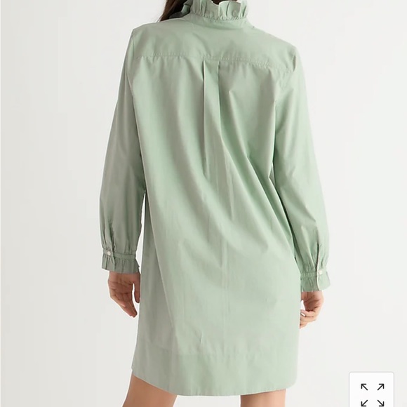 J.Crew Cottage shirtdress in cotton poplin - Picture 4 of 4